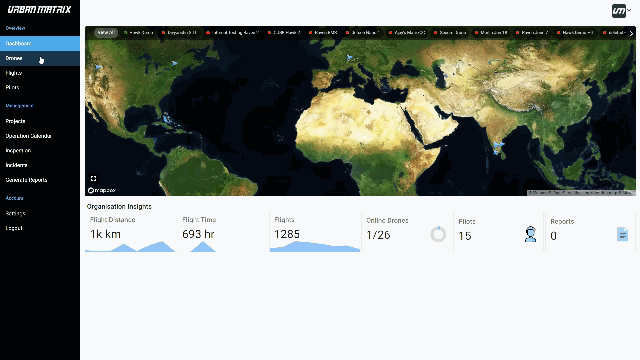 Flight log history